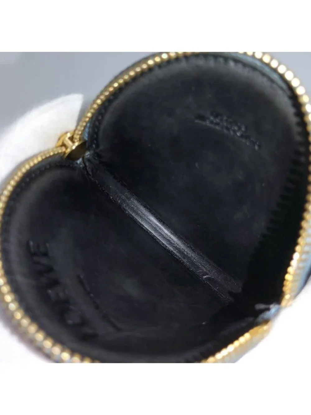 Loewe Repeat Anagram Coin Case Leather Blue